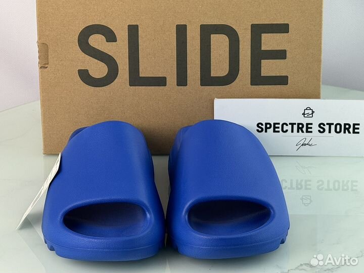 Тапочки Шлепанцы Adidas Yeezy Slide Azure