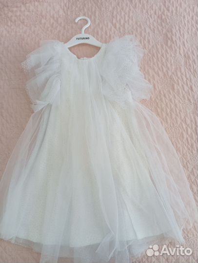 Нарядное платье для девочки 104-110