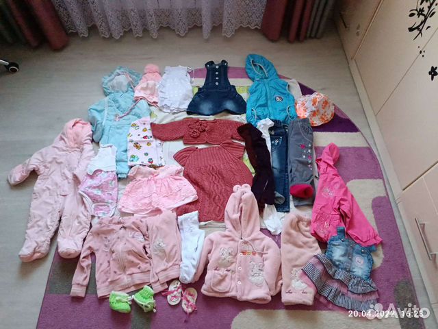 Пакет вещей с рождения до 2 лет