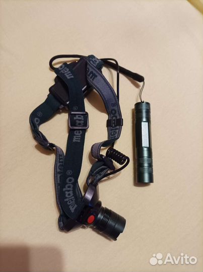 Налобный и корманный фонари