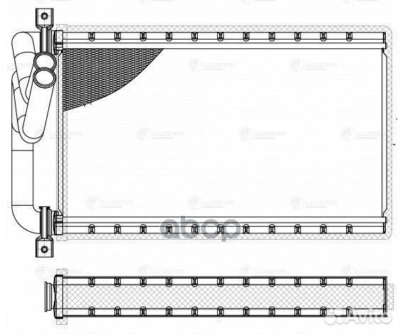 LRH 2301 luzar Радиатор отоп. Honda Civic 4D (0