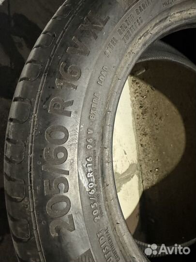 Continental UltraContact UC6 205/60 R16 96V