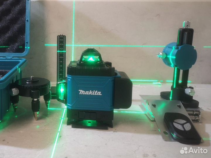 Лазерный уровень makita 4 D 360 16 лучей