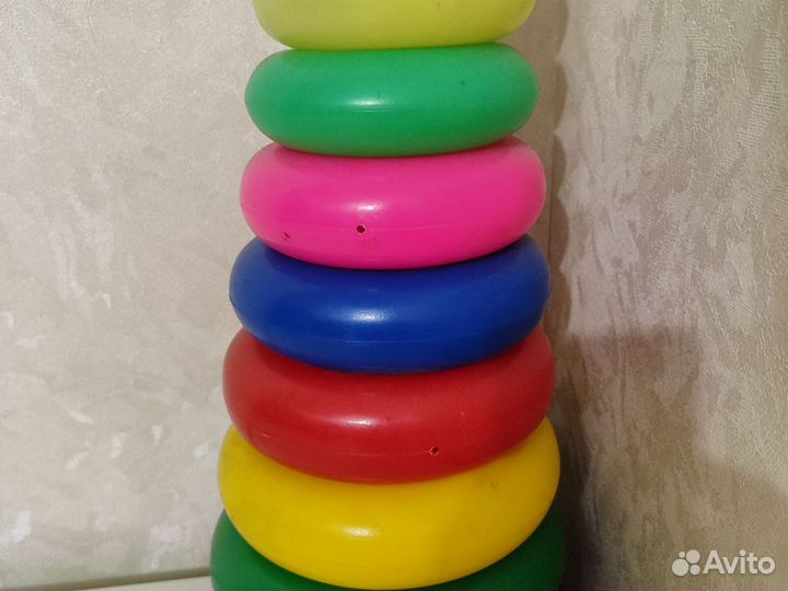 Детская игрушка пирамида бу