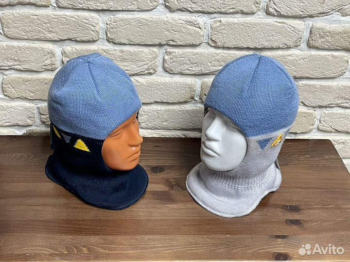 Шапки шлемы осень/зима утепленные