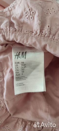 Панамка для девочки H&M 2 года