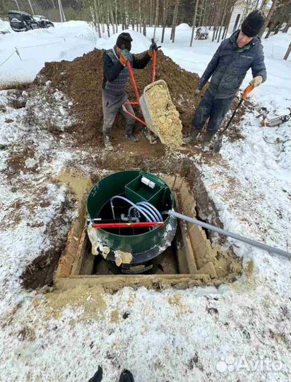 Септик под ключ с гарантией и установкой