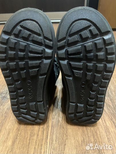 Ботинки ecco детские для мальчика 27