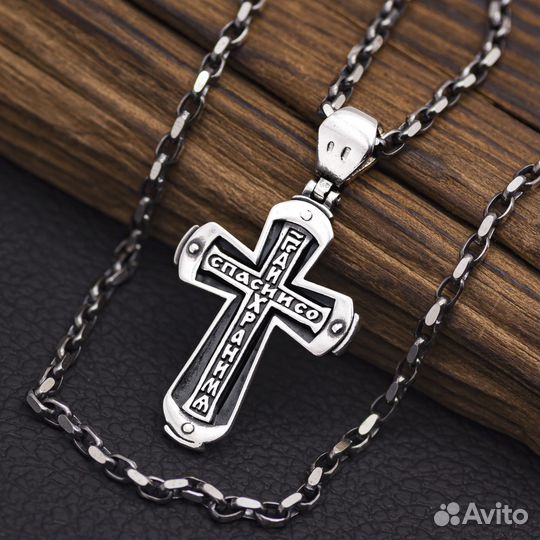 Серебряный крест.Крестик серебро 925 новый