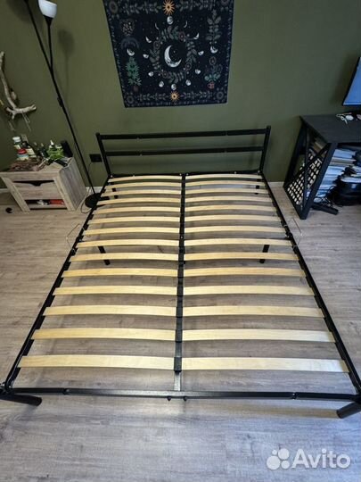 Кровать металлическая двуспальная 160*200