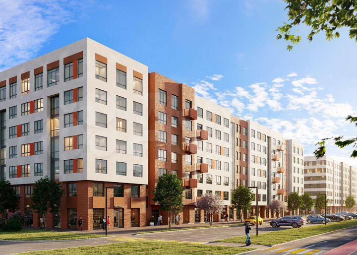 1-к. квартира, 46,9 м², 6/7 эт.