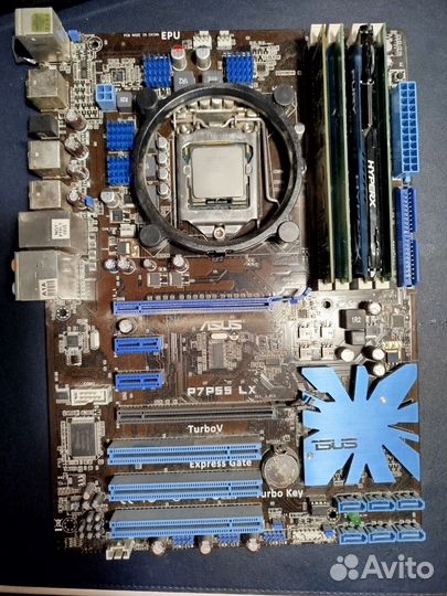 Комплект lga 1156
