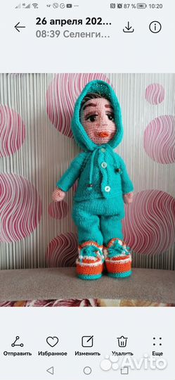 Кукла крючком
