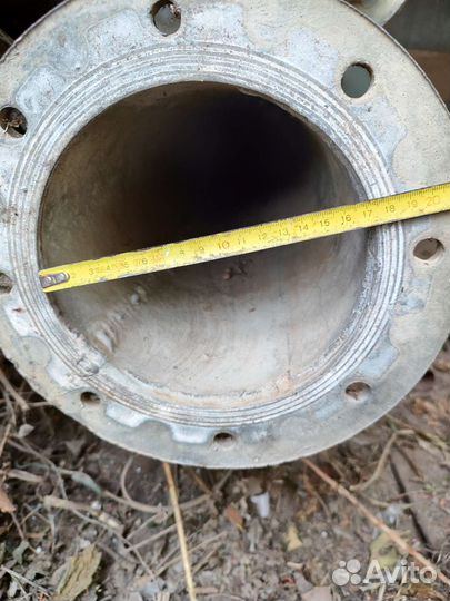 Труба оцинкованная размер 155мм, 175мм