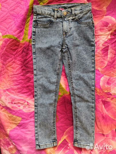 Джинсы для девочки новые