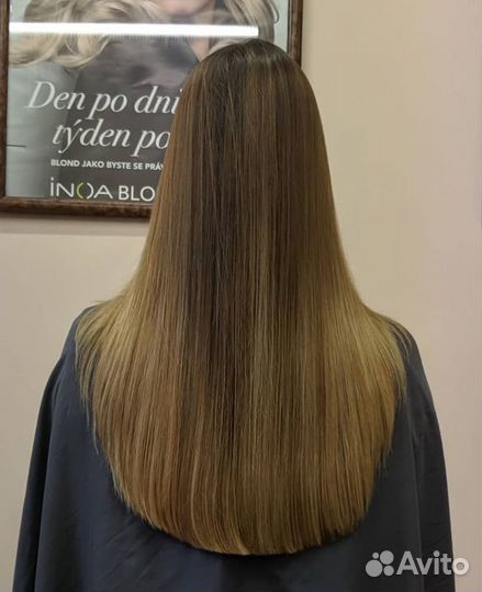 Стрижка окрашивание женское