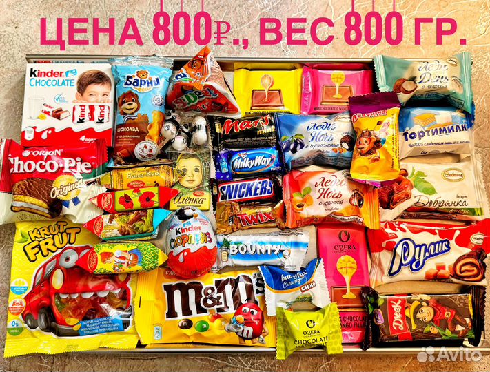 Новогодние подарки конфеты