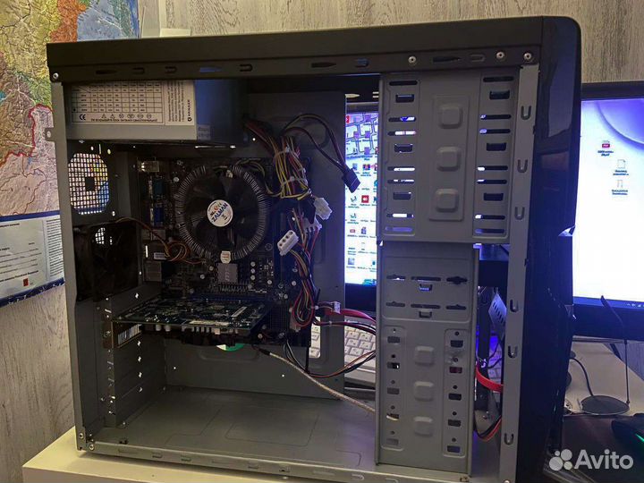 Компьютер, системный блок AMD (+SSD, видеокарта)