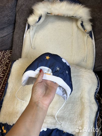 Конверт на выписку зимний