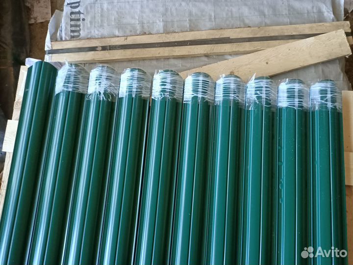 Евроштакетник Полукруглый фигурный