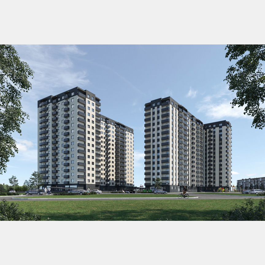 3-к. квартира, 49,7 м², 12/16 эт.
