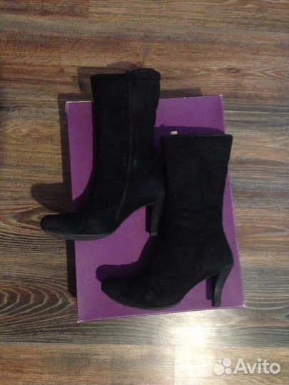 Сапоги зимние натуральные 38