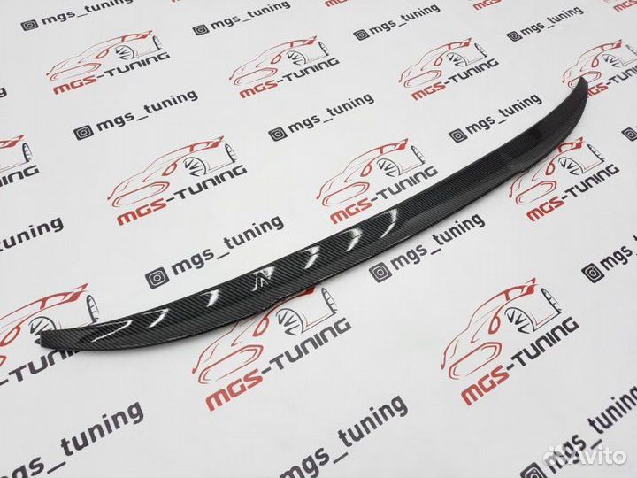 Спойлер на BMW X4 G02 в стиле X4M Под Карбон