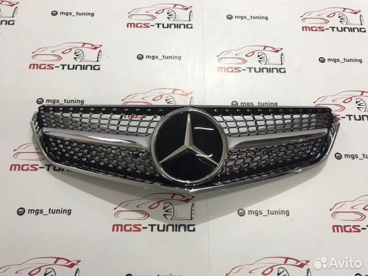 Решетка e coupe с207 Diamond Silver дистроник