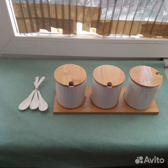 Набор банок для сыпучих продуктов