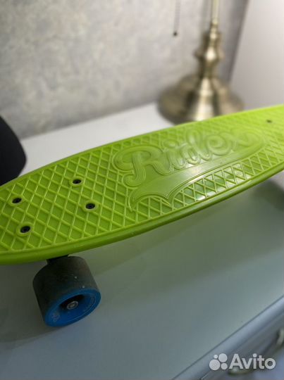 Скейтборд Круизер пластиковый Ridex