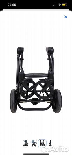 Детская коляска 2 в 1 Aroteam Prima Belino