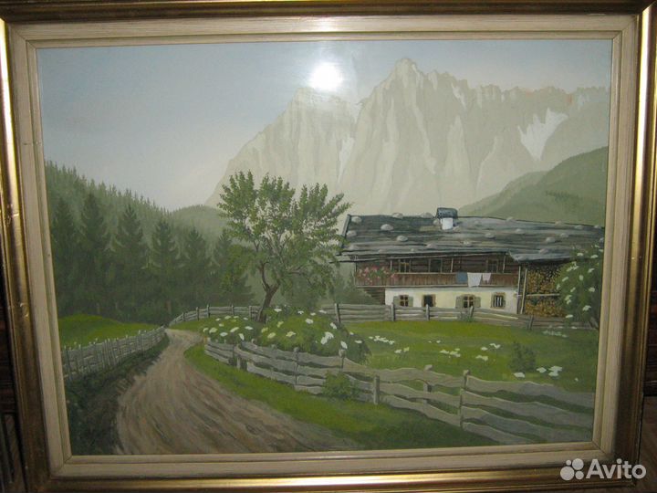 Старинная картина антиквариат