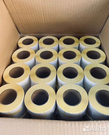 Термоэтикетки для принтера 58x40 (600 этикеток)