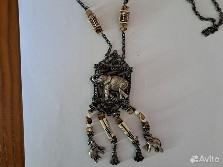 Украшение на шею, металл