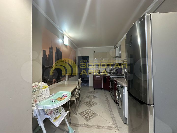 3-к. квартира, 58,5 м², 2/2 эт.