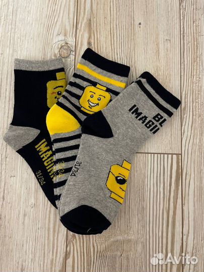Lego новое носки р.23-26