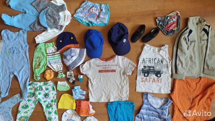 Детская одежда от 0 до 3 лет мешком