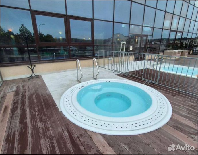 Композитный бассейн Спа переливной ecoline