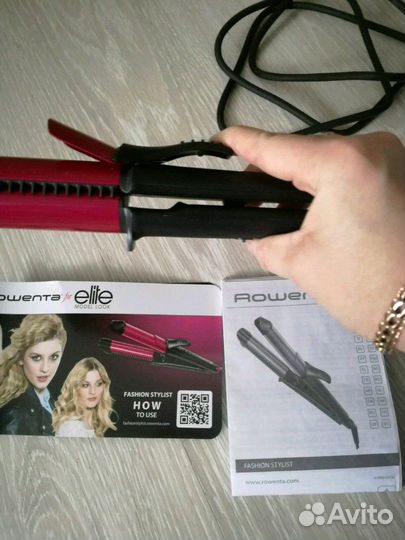 Плойка-Щипцы для завивки и выпрямления волос