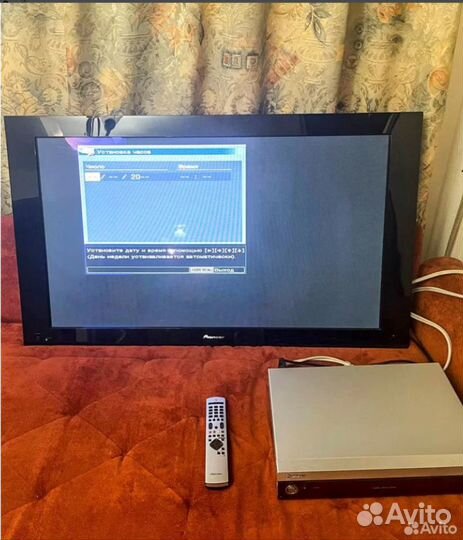 Плазменный телевизор Pioneer PDP-435PE + кинотеатр