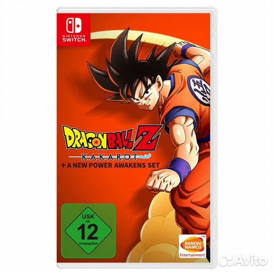 Dragon Ball Z: Kakarot + A New Power Awakens Set Nintendo Switch, русские субтитры