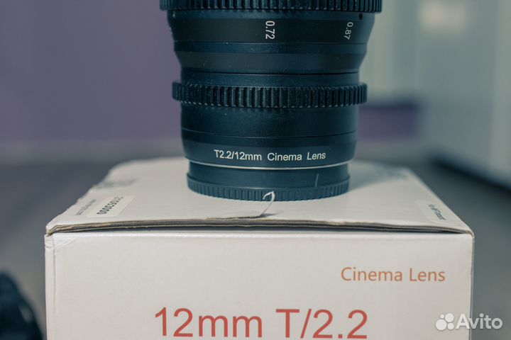 Объектив meike Cinema Lens 12mm T/2.2