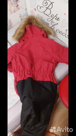 Зимний комбинезон для девочки