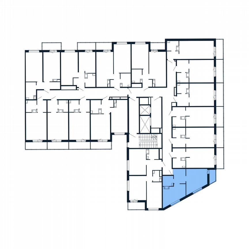 1-к. квартира, 34,5 м², 11/12 эт.