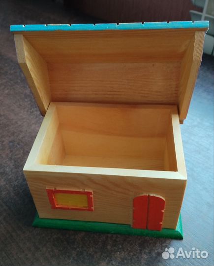 Шкатулка-Игрушка Домик