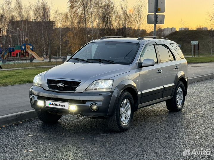 Kia Sorento 2.5 МТ, 2005, 282 000 км