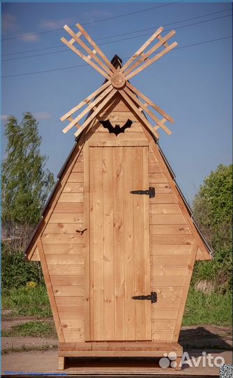 Дачный туалет с установкой BLU779