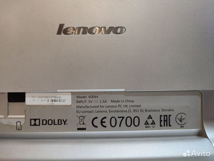 Планшет Lenovo yoga Tablet 8 60044