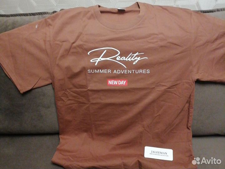 Футболка, хлопок плотный. Xl. Новая