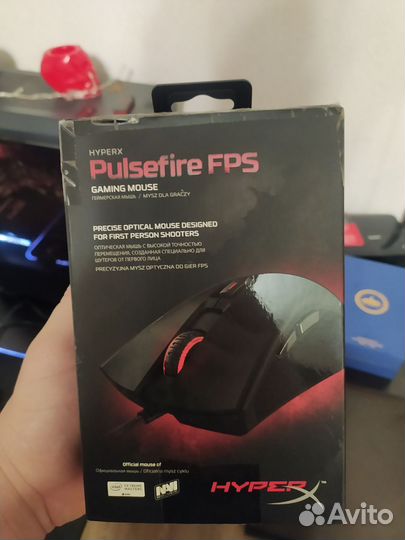 Игровая мышь hyperx pulsefire fps